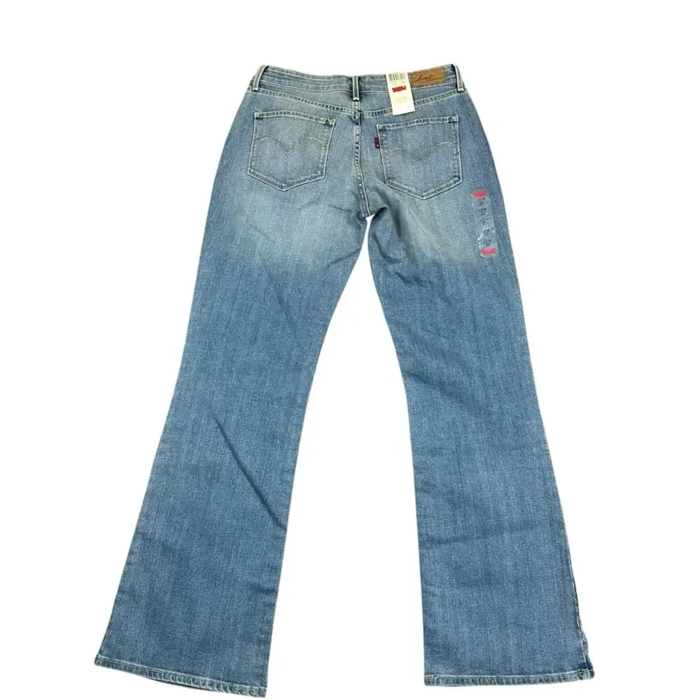 Levi's Bold Curve Bootcut Light Blue Jeans Size 12/31 NWT